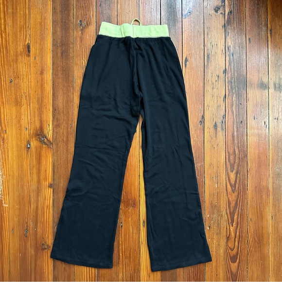 Vintage 90s G.W. Sport wide leg side stripe sweatpants Small - Picture 2 of 6